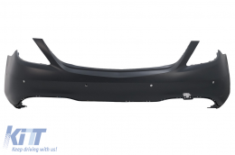 Parachoque Difusor Puntas Esmeralda Para Mercedes S W222 Facelift 07.17-08.20 S63 Look-image-6093135