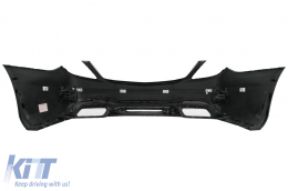 Parachoque Difusor Puntas Esmeralda Para Mercedes S W222 Facelift 07.17-08.20 S63 Look-image-6093138