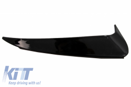 Parachoque Flaps Lado Aletas para Mercedes C W205 14-18 Flics Negro Brillante-image-6044178