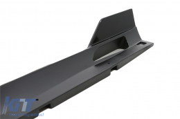 Parachoques Aero Body Kit Labio Divisores para BMW F95 X5M Competition 2018+ Negro Brillante-image-6094390