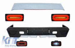 image-0-Parachoques Alerón para Mercedes Clase G W463 89-15 LED Piloto antiniebla luces
