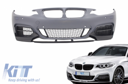 Parachoques BMW Serie 2 F22 F23 Coupe Cabrio 14+ Labio M235i M-Performance Look-image-6053369