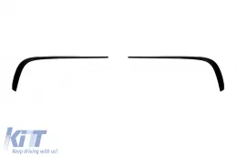 Parachoques delantero A Design adecuado para Mercedes CLS W218 2015-2018 con parrilla GT cromada/negra y elementos lacados en negro-image-6138173