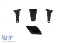 Parachoques delantero A Design Line adecuado para Mercedes GLC SUV X253 2019-2022-image-6147357