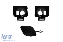 Parachoques delantero A Design Line adecuado para Mercedes Clase S W223 después de 2020 con parrilla cromada/negra-image-6147605