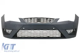 image-67-Parachoques delantero con Luces DRL para Seat Leon 5F 2013-10.2016 FR Diseño