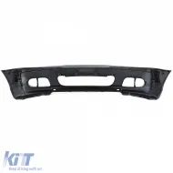 Parachoques delantero deportivo + ABE + luces antiniebla amarillas adecuadas para BMW E46 Sedan Touring LCI-image-6209910