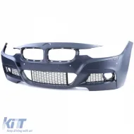 Parachoques delantero deportivo completo con accesorios adecuado para BMW Serie 3 F30 F31 11-19-image-6276826