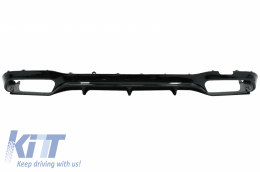 Parachoques delantero & Difusor Escape Puntas Para Mercedes E W213 16-19 E53 Look Negro-image-6057813
