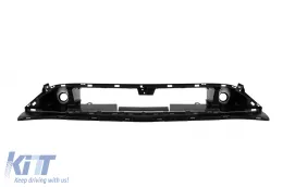 Parachoques delantero diseño A adecuado para Mercedes GLS X166 2015-2019, con elementos de laca negra-image-6138737