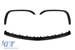 Parachoques delantero diseño A adecuado para Mercedes E-Class W213 sedán, S213 familiar 2016-2019, para el modelo sin aletas activas-image-6265753