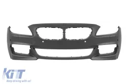 Parachoques delantero M Tech adecuado para BMW Serie 6 F06, F12, F13 2011–2018-image-6139399