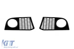 Parachoques delantero M Technik adecuado para BMW Serie 5 F10 sedán, F11 touring 2010-2013 con PDC, con limpiaparabrisas, sin luces antiniebla-image-6162826
