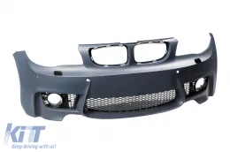 Parachoques delantero M Technik adecuado para BMW Serie 1 E87 2008-2011-image-6163798