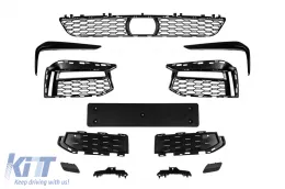Parachoques delantero M Technik adecuado para BMW Serie 5 G30 sedán, G31 touring 2017-2019 con PDC, con limpiaparabrisas, con rejilla para ACC, sin luces diurnas-image-6143616