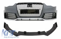 image-21-Parachoques delantero para AUDI A5 8T Facelift 12-16 Spoiler Lip RS5 Design