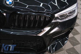 Parachoques delantero para BMW 5 Series G30 G31 2017-2019 M5 Sport Look con ACC-image-6094276