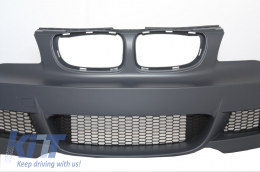 Parachoques Delantero para BMW E87 09-12 M-tech M-Technik Look Faldones Laterale-image-6055529