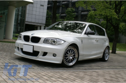 Parachoques Delantero para BMW E87 09-12 M-tech M-Technik Look Faldones Laterale-image-6055536