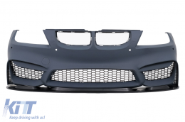 image-43-Parachoques delantero para BMW Serie 3 E90 Sedan E91 Touring Pre LCI 2004-2008 M3 CS Look