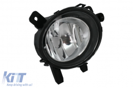 Parachoques delantero para BMW Serie 3 F30 F31 2011-2019 M-Technik Look Con Faros antiniebla-image-6090449