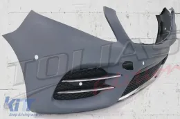 Parachoques delantero para Mercedes Clase V W447 2014-2019 Diseño Sport Line Rejilla inferior-image-6211420