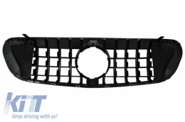 Parachoques Delantero para Mercedes GLC X253 SUV 15-19 GLC 63 Look Spoiler Techo-image-6055295