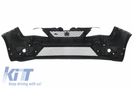 Parachoques Delantero para Seat Ibiza 6J5 13-15 FR Look Rejas Faros Antiniebla-image-6048292