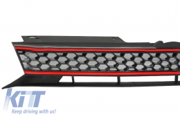 Parachoques delantero para VW Golf VI Golf 6 2008-2013 Grille GTI Look sin PDC--image-6020363