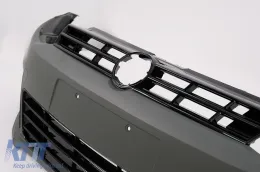 Parachoques delantero para VW Polo 6R 6C 03.2009-09.2017 R20 Look LED DRL-image-6058523