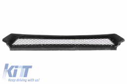 Parachoques delantero Spoiler superior de carbono para Mercedes G W463 1989+ Carbono real-image-6055378