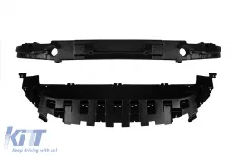 Parachoques delantero tipo MB diseño adecuado para Mercedes V-Class W447 2014-2023 con elementos cromados-image-6151444