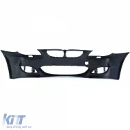 Parachoques deportivo con ABE + accesorios adecuado para BMW Serie 5 E60 E61 03-07 también M5-image-6261422