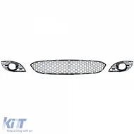 Parachoques deportivo con ABE + accesorios adecuado para BMW Serie 5 E60 E61 03-07 también M5-image-6261426