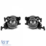 Parachoques deportivo delantero con luces antiniebla con ABE para BMW Serie 5 E60 E61 03-07-image-6276817