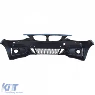 Parachoques deportivo delantero Sport 2 con accesorios adecuado para BMW Serie 2 F22 F23 13-17-image-6205951