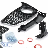 Parachoques deportivo versión sport con rejilla adecuado para BMW Serie 3 F30 F31 F80 2011-2019-image-6207148