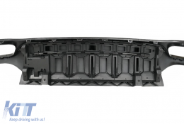 Parachoques Difusor para Mercedes Clase E W213 Sport Line  2016-2019 E63 Look Negro brillante-image-6073455