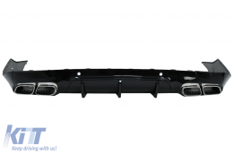 Parachoques Difusor Puntas para Mercedes CLS C257 Sport Line 18+ CLS63 Diseño-image-6094552