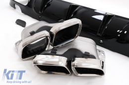 Parachoques Difusor Puntas para Mercedes CLS C257 Sport Line 18+ CLS63 Diseño-image-6094555