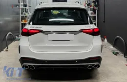 Parachoques Difusor Puntas para Mercedes GLE W167 SUV V167 Sport Line 2019+ GLE53 Look-image-6127435