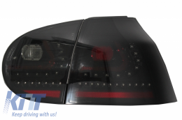 Parachoques extensión escape para VW Golf V 03-08 faldas luces antiniebla R32--image-6046043