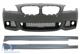 Parachoques Faldones para BMW 5er F10 F11 07.10-14 Sedan Touring M-Technik Look-image-6072438