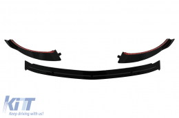 Parachoques Labio Alerón para Mercedes Clase E W213 S213 C238 A238 2020+ Sport Look-image-6099837