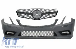 image-63-Parachoques LED DRL Y Reja para Mercedes E-Class C207 W207 A207 2009-2012 Sport Line Look