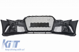 Parachoques para Audi A6 C7 4G Facelift 11-14 Difusor Escape Puntas RS6 Look-image-6048859