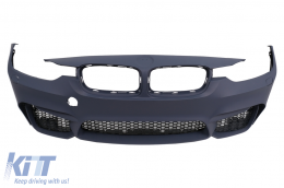 Parachoques para BMW 3 F30 Sedan F31 Touring 2011-2019 M3 Design Rejillas sin Antiniebla-image-6031970