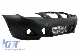 Parachoques para BMW 5 E60 E61 03-10 M-Technik Look sin faros antiniebla-image-6041486
