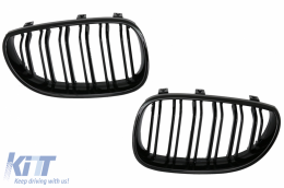 Parachoques para BMW 5 E60 Sedan E61 Touring 03-10 Rejillas M4 Look-image-6093480