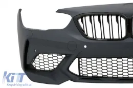 Parachoques para BMW Serie 1 F20 F21 LCI 2015-06.2019 M2 Design PDC SRA Parrilla Grille-image-6090680